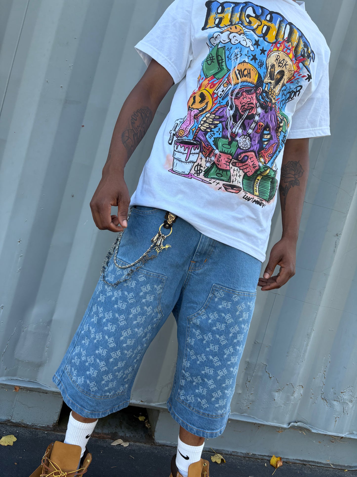 HighLife Monogram Jorts