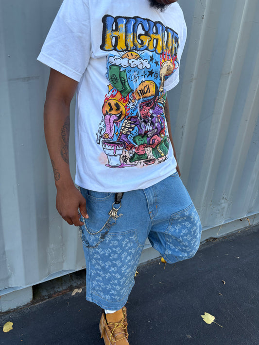 HighLife Monogram Jorts